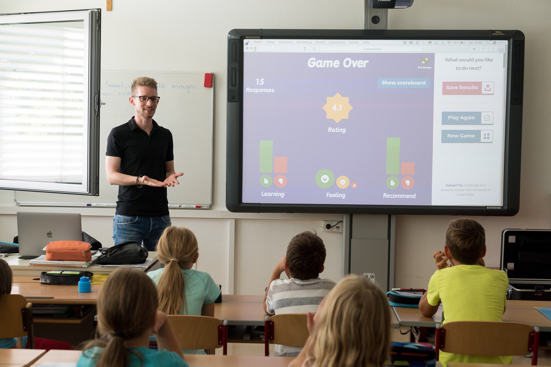 Interactive displays in the classroom
